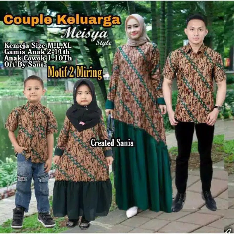 Sarimbit Couple Batik/sarimbit Couple Keluarga