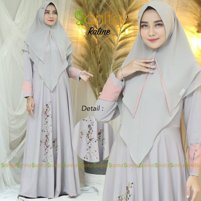 SIAP KIRIM RALINE SYARI ORIGINAL BY SANITA GAMIS PESTA BUSUI