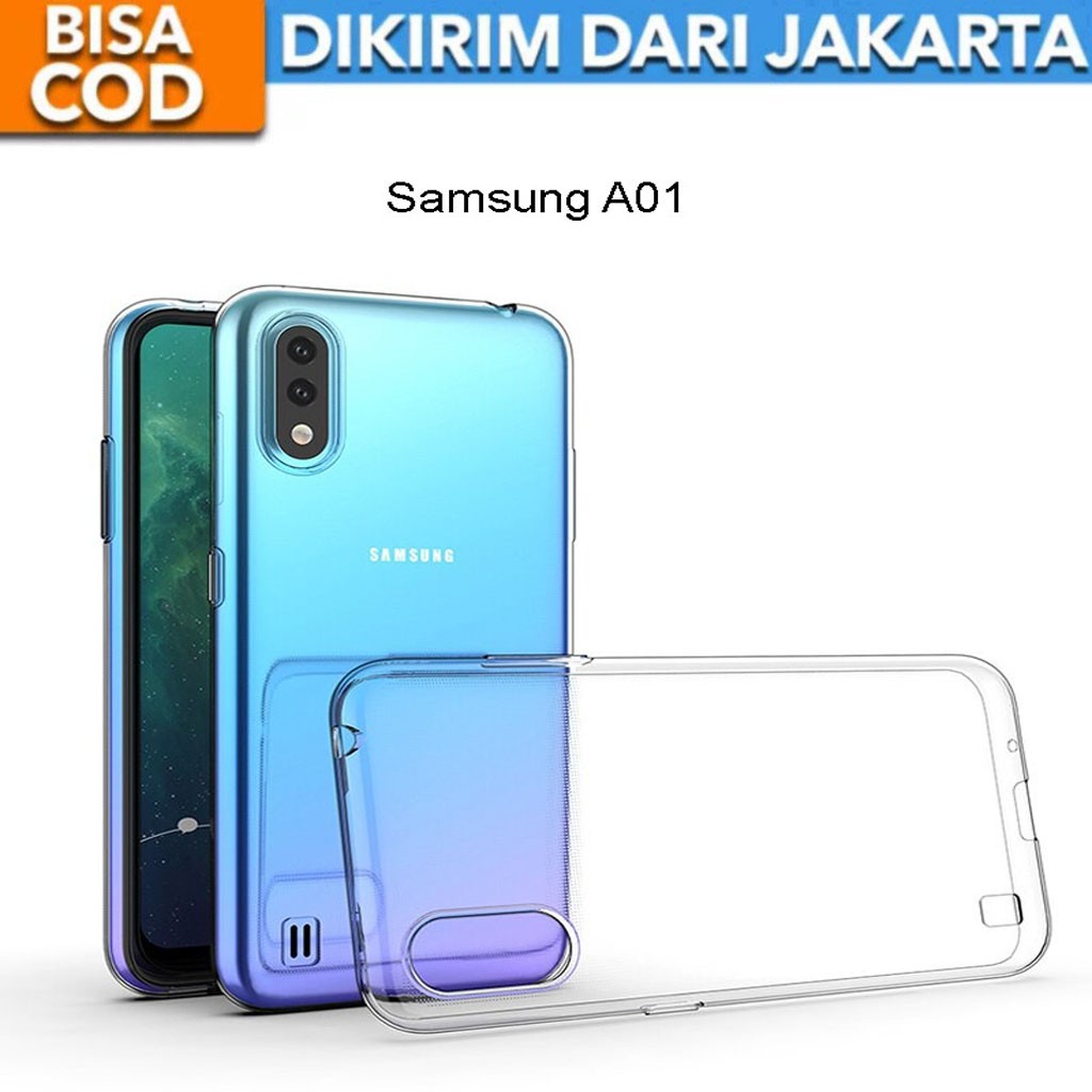 Casing Samsung Galaxy A01 Anti crack SoftCase