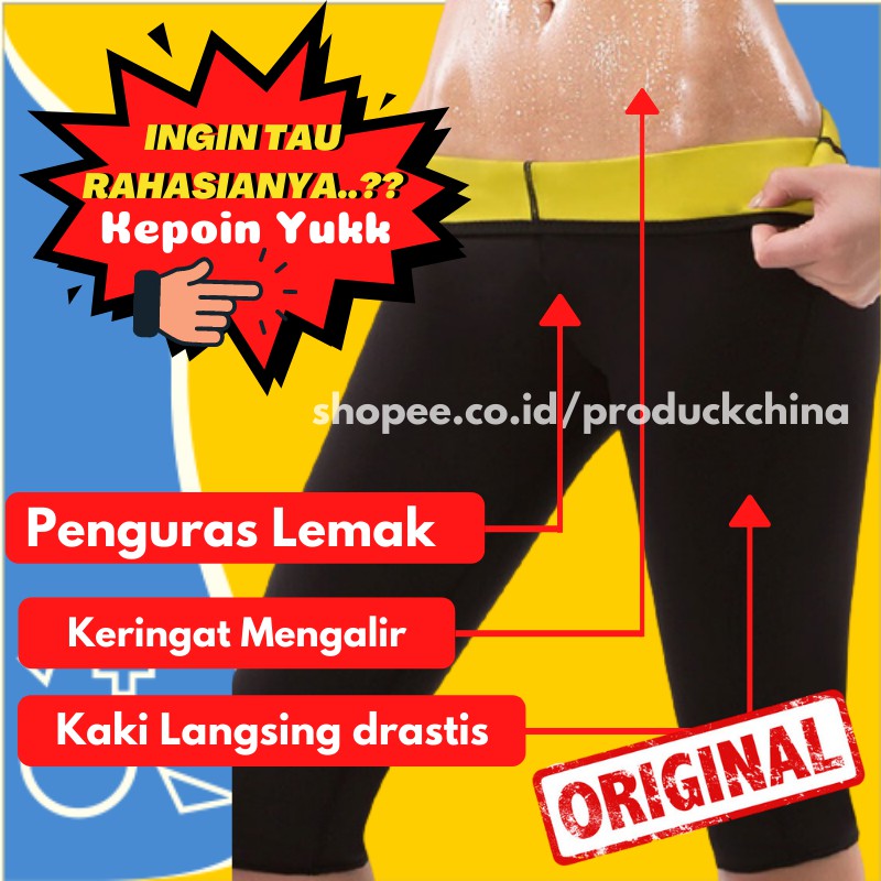 Cuci Gudang Celana Olahraga Hot Shaper Pants Celana Pelangsing Pakaian Dalam Underwear Prd-105 7zW66kfNXxZXM