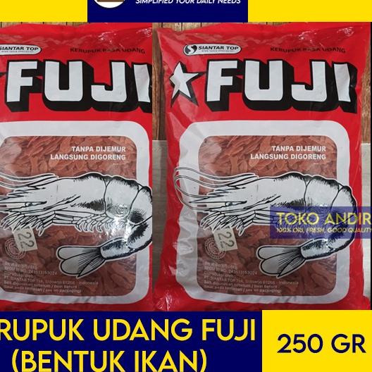 

Terbaik Kerupuk Fuji Bentuk Ikan Rasa Udang 250gr [Termurah!!]