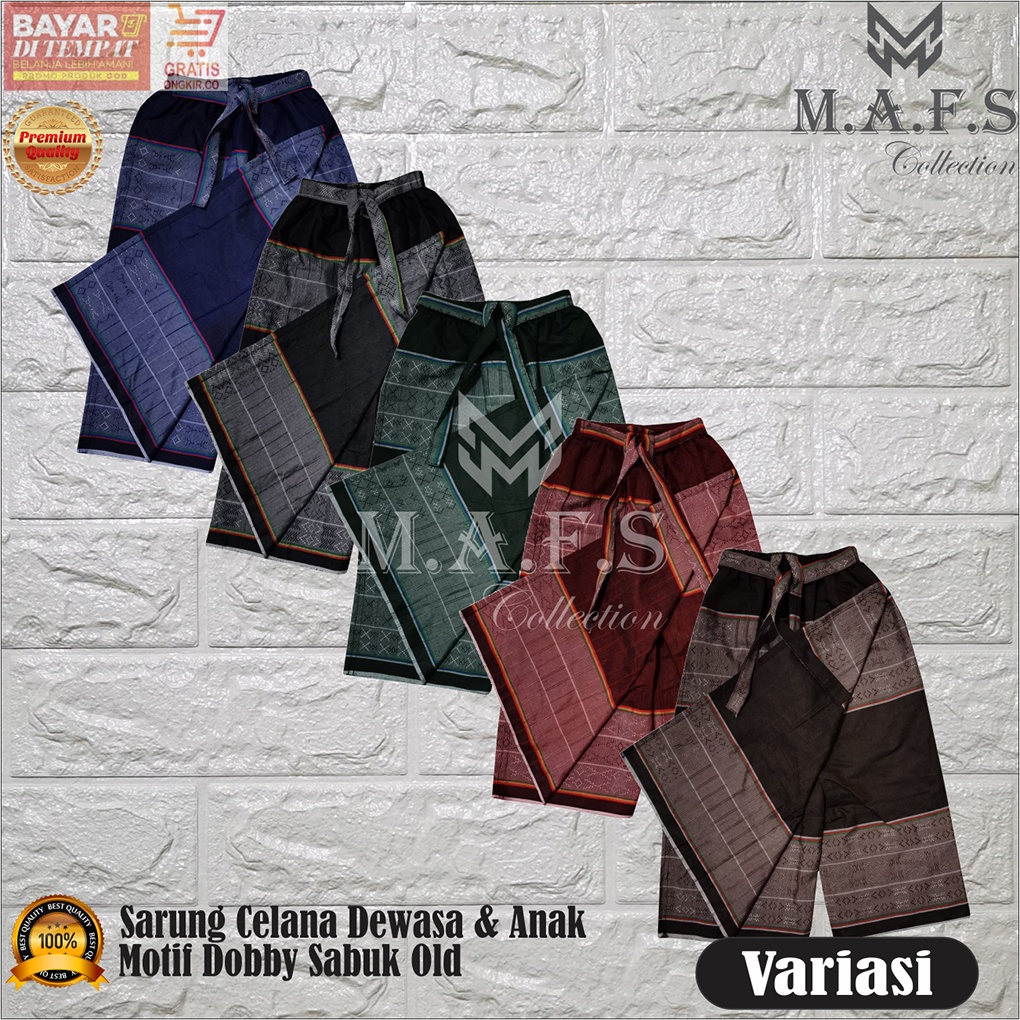 SARUNG CELANA ANAK &amp; DEWASA CELANA SARUNG MOTIF SABUK CLASIC