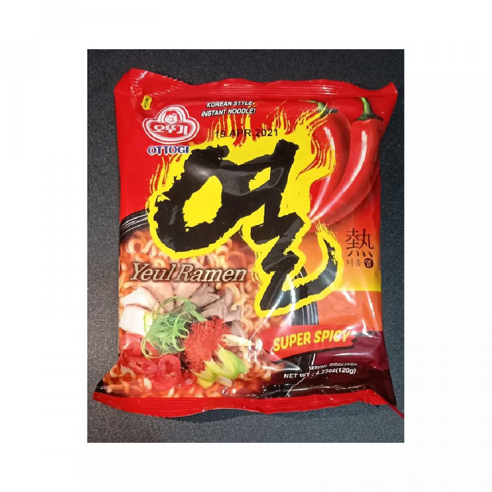 

YEUL RAMEN SUPER SPICY - KOREAN STYLE INSTANT NOODLE NON - HALAL