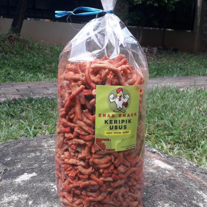 

Promo Awal tahun (250 gr / 500 gr) KERIPIK USUS / KRIPIK USUS AYAM CRISPY PEDAS BALADO - 250 gram