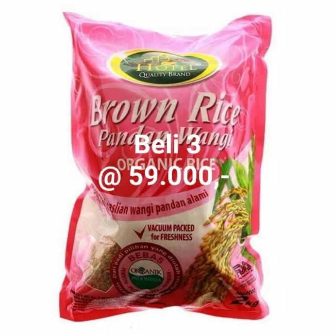 

BERAS HOTEL COKLAT PANDAWANGI ( BROWN RICE )