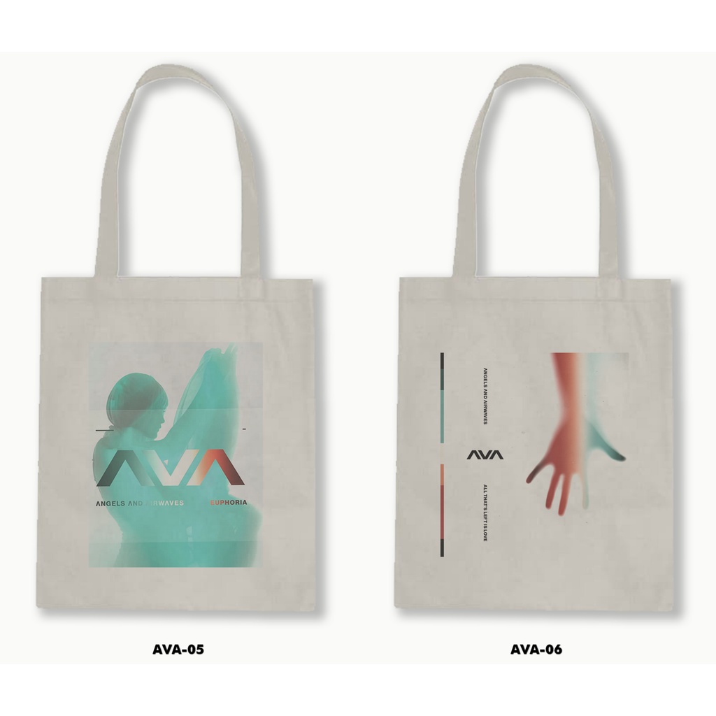 TOTE BAG BLACU - ANGELS AND AIRWAVES