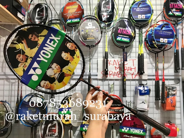 Raket bulutangkis Yonex carbonex 9/25/50 JP grade ori Import full Carbon