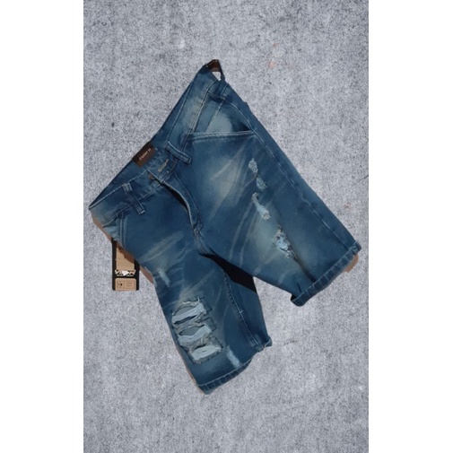 Celana Jeans Pendek Sobek / Ripped jeans shortpants Boardshort  Celana Pendek