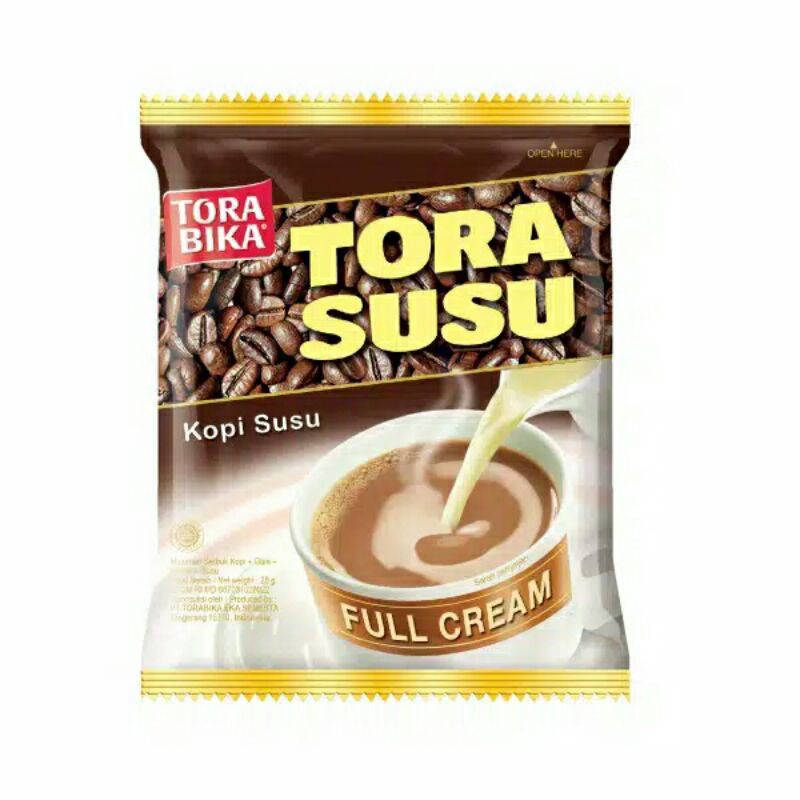 

kopi torabika sachet 33 gram extra full cream 4 karton