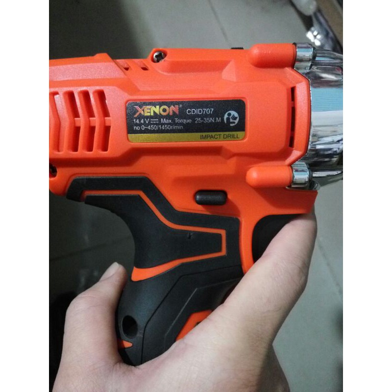 xenon xn CDID707 mesin bor beton cordless impact drill CDID 707