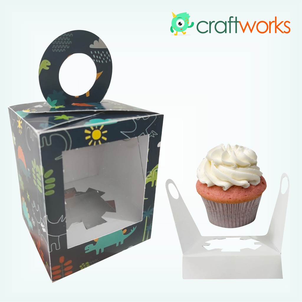 

CUSTOM CUPCAKE BOX - TEMPAT CUPCAKE / BOX KUE + INSERT DUDUKAN + MIKA