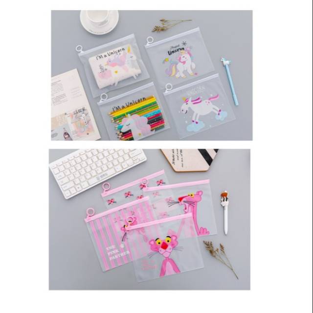 

PF07 UNICORN AND PANTHER A5 STATIONERY FILE FOLDER TEMPAT PENSIL