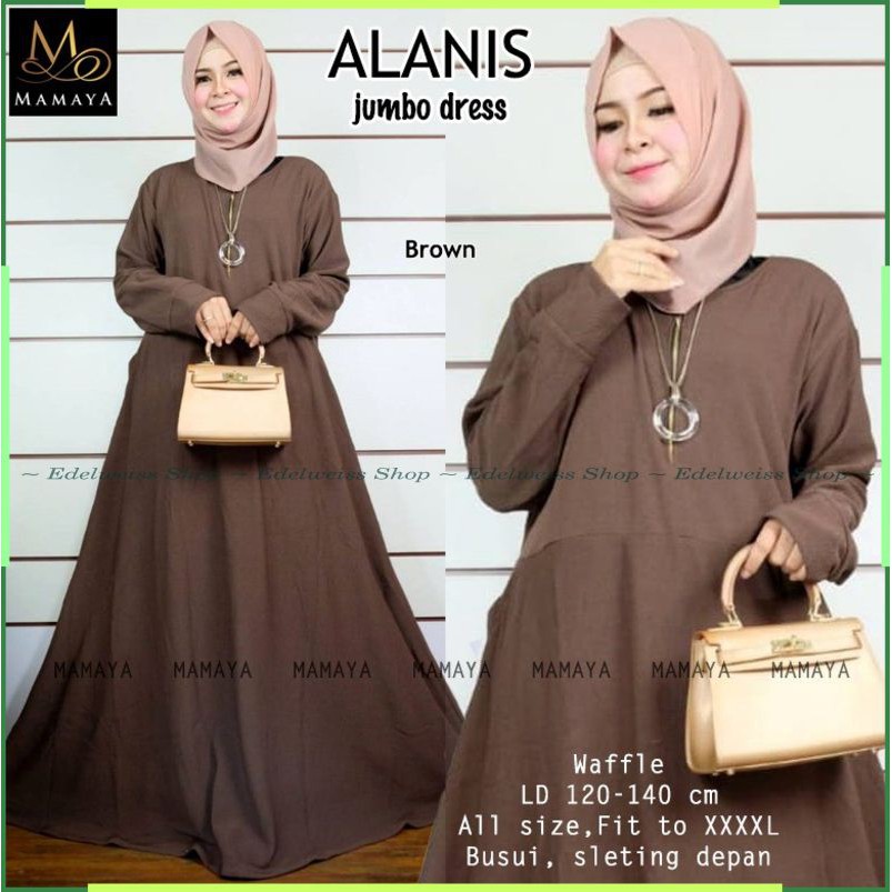 ES - GAMIS JUMBO PREMIUM SAVIRA WARNA IDOLA WANITA CANTIK BAHAGIA BM JERSY JERSI GANIS ORI
