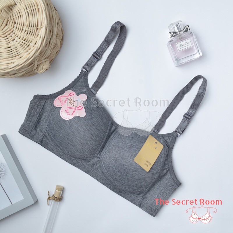 TALLY BRA BH 019 I TANPA KAWAT I BUSA TIPIS I CUP C | SIZE 36 - 42