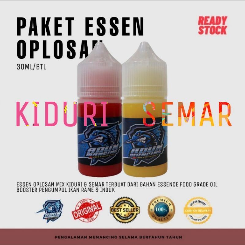 Paket Essen KIDURI dan SEMAR dari Adun Mancing