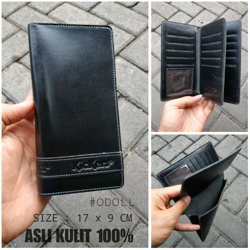 Dompet Pria Panjang Kulit Sapi Asli