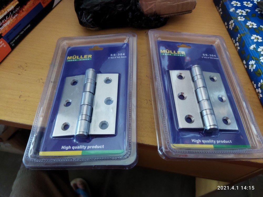 Engsel Pintu / Engsel Jendela 3 Inch / 3 Stainless Steel Ss-304 ( Sus 304 ) Muller