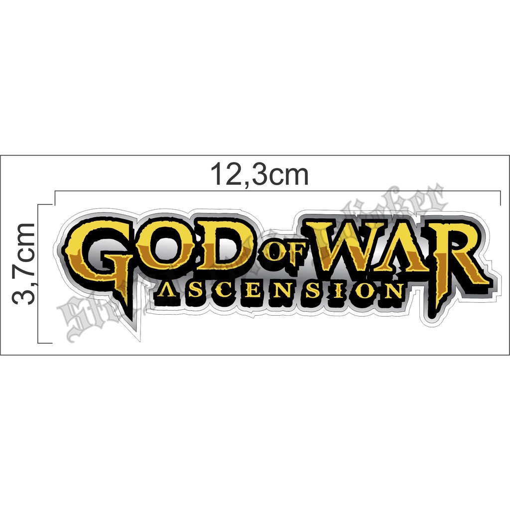 

sticker printing tulisan god of war