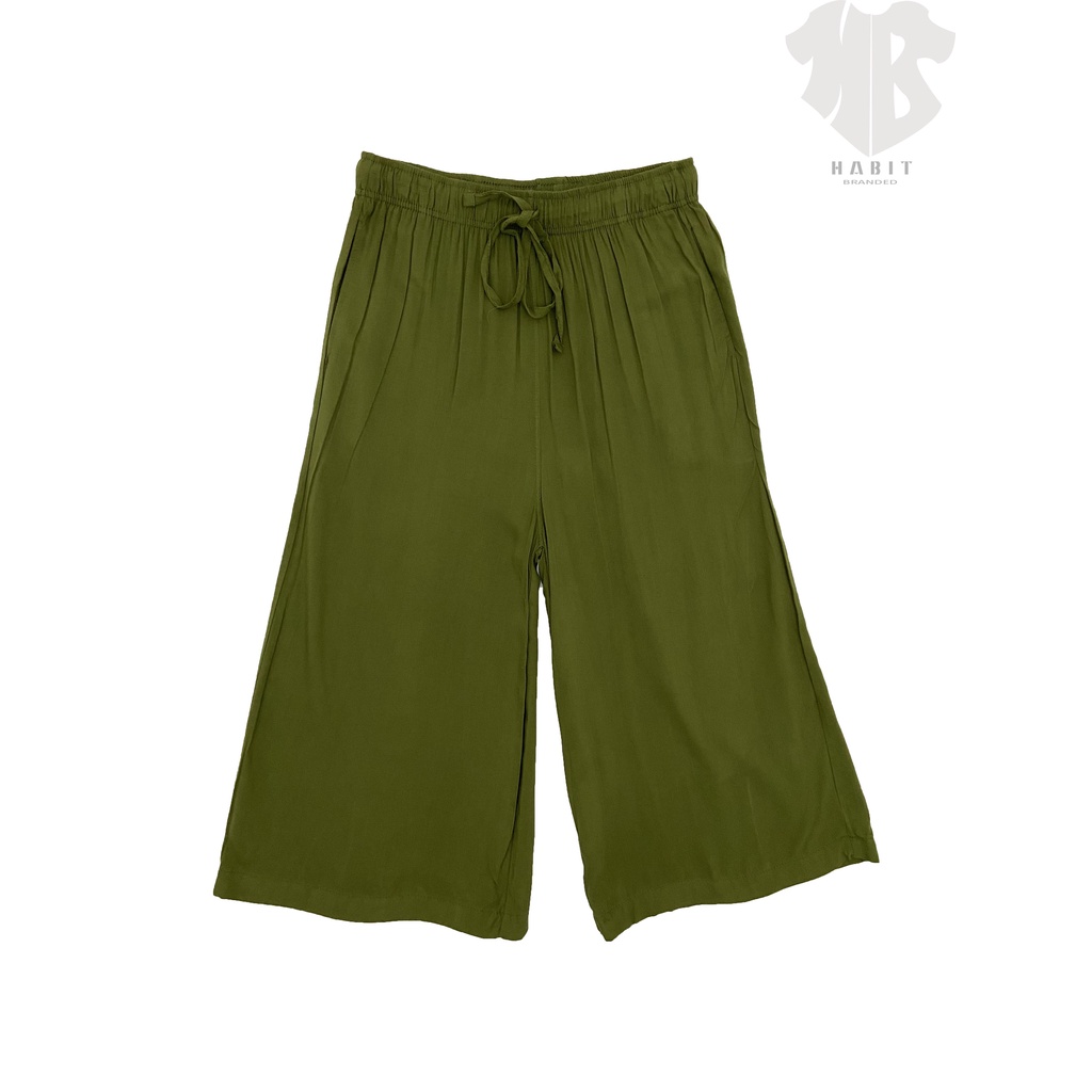 Uniqlo Cullote Pants 3/4 Relaco | Celana Kulot 3/4