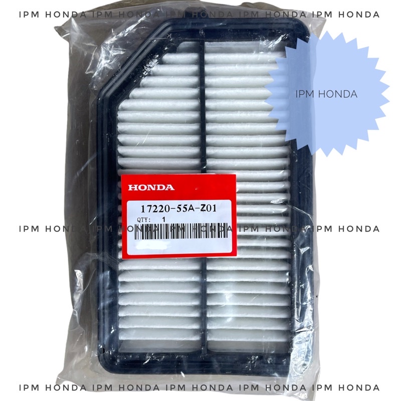 17220 55A Air Filter Saringan Udara Honda Jazz RS GK5 2014-2021 City GM6 2014-2020 BRV DG1 2014-2021 HRV RU1 1500cc 2015-2021