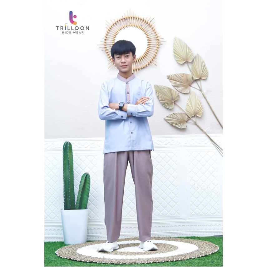 KOKO ANAK LAKI LAKI KEMEJA KOKO ANAK LAKI LAKI SET KEMKO HAMKA BY TRILLOON KIDS BAJU MUSLIM KOKO ANA