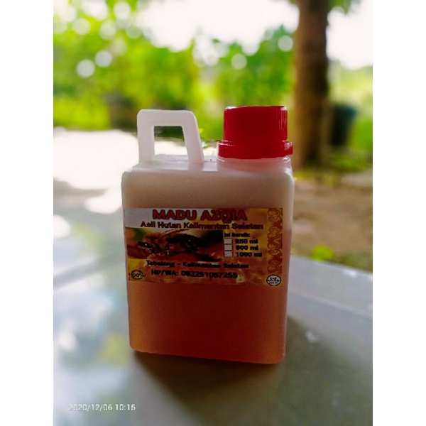 

ukuran 500 ml madu asli hutan Kalimantan