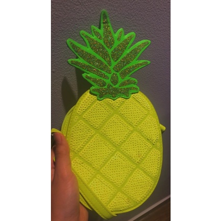 Justice Pineapple Sling Bag