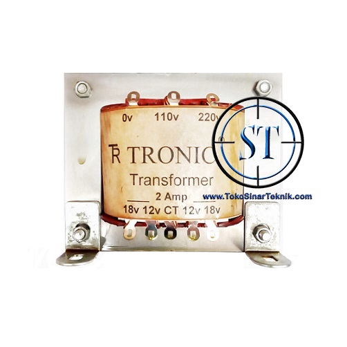 Trafo Tronic 10A seri 27A 0 Nol Tanpa CT Extra Output 2A Transformer travo tembaga Audio Box Kit Power Sedang