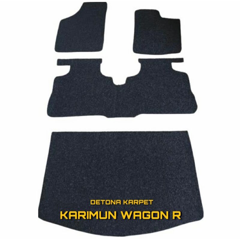 KARPET MOBIL KARIMUN WAGON R / KARPET MIE BIHUN FULLSET MOBIL KARIMUN WAGON R