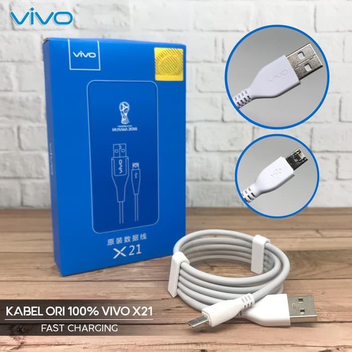 Kabel Data Vivo X21 Y19 Z1 Pro Fast Charge Micro USB 2A