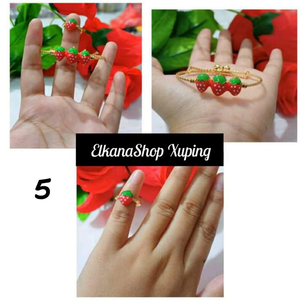 Gelang Anak Free Cincin Xuping / elkanashop