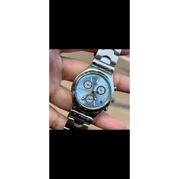 swatch Chrono Irony Stell blue