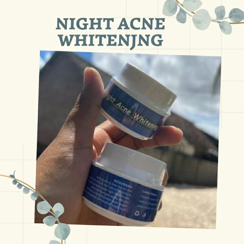 (COD) FAST DERM NIGHT ACNE WHITENING