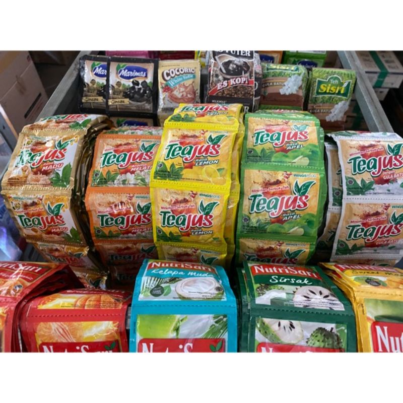 

TEAJUS Minuman Serbuk Teh Renteng