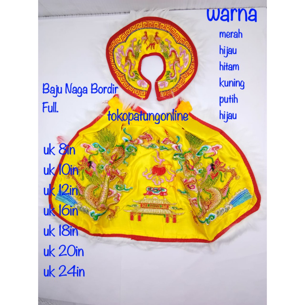 Baju Dewa Naga Kuning 07