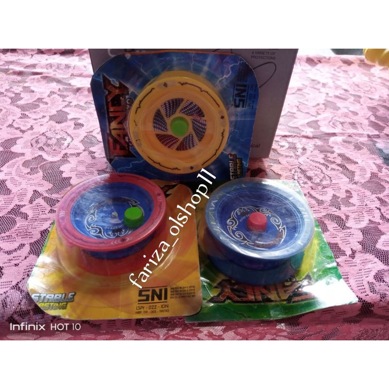 MD 3613 Jual Mainan Yoyo Baru Bahan Besi di lapisi Plastik
