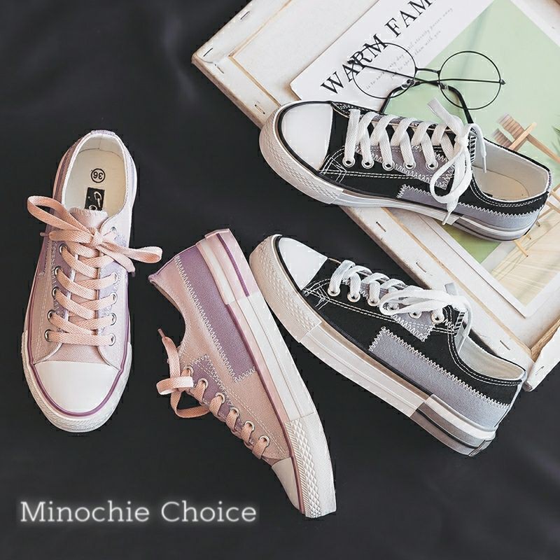 

MINOCHIE CHOICE - EONIE CANVAS A3 BLACK, PURPLE