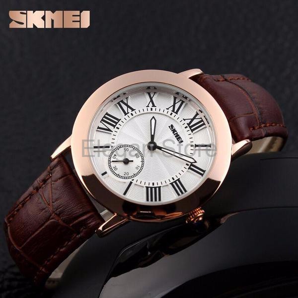 ELEGAN jam tangan wanita Original SKMEI 1083 CL Coffee