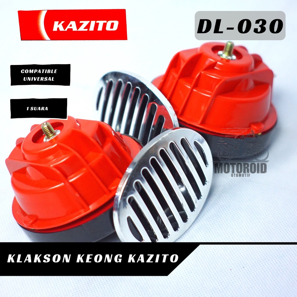 KLAKSON TWINS STONE KAZITO 030 WATERPROF 12V BASS KLAKSON KEONG DOUBLE KAZITO UNIVERSAL