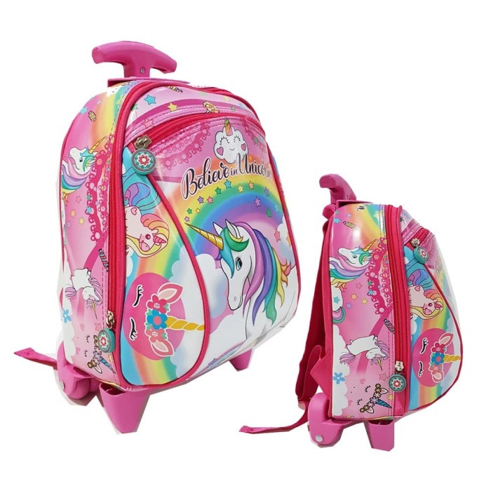 Tas Roda Anak Tk Tas Roda Anak Perempuan Tas Roda Gambar Kartun A ZM767 Tas Anak Sekolah Paud Baha