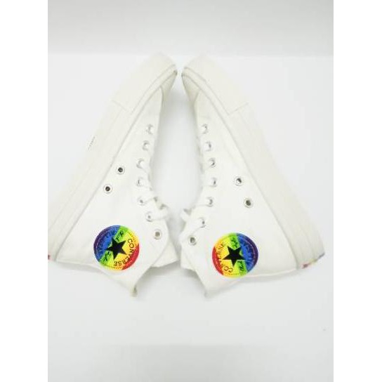 xvf-156 SEPATU CONVERSE TINGGI PUTIH SOL RAINBOW PELANGI / MADE IN VIETNAM ##
