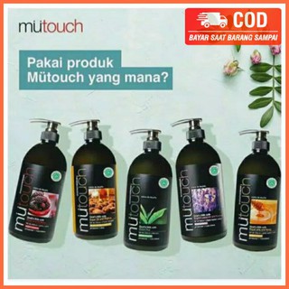 MU TOUCH SHOWER CREAM 1000ML - SABUN MANDI CAIR MUTOUCH 1