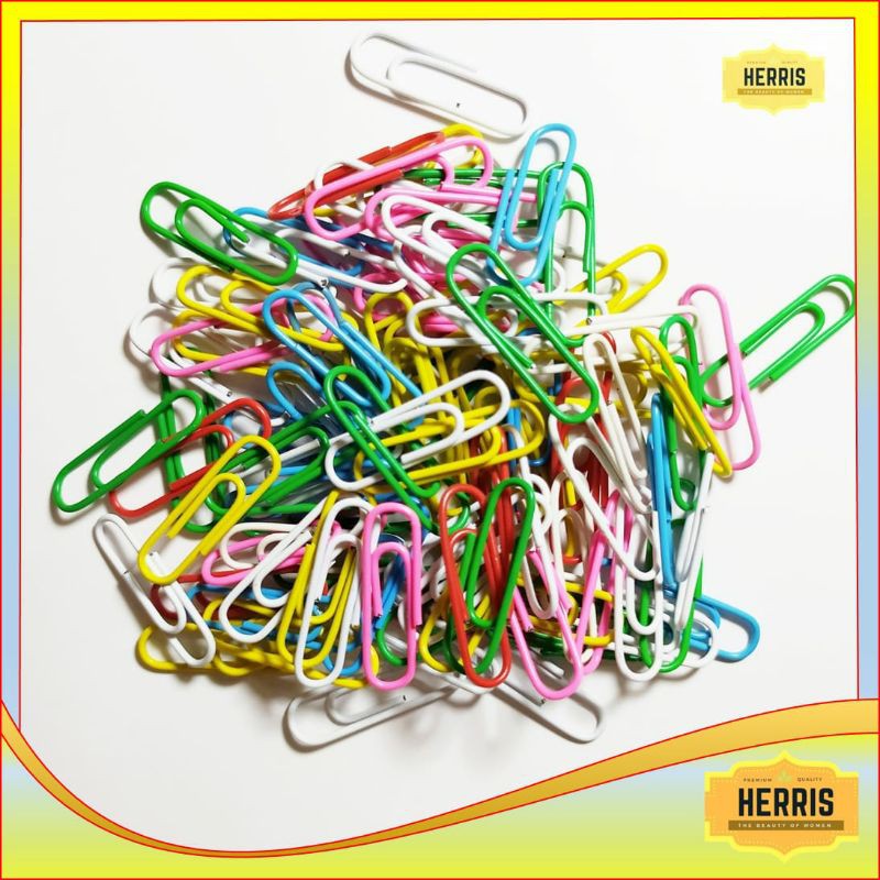 

Paper Clips / Penjepit Kertas Warna Warni No 3100