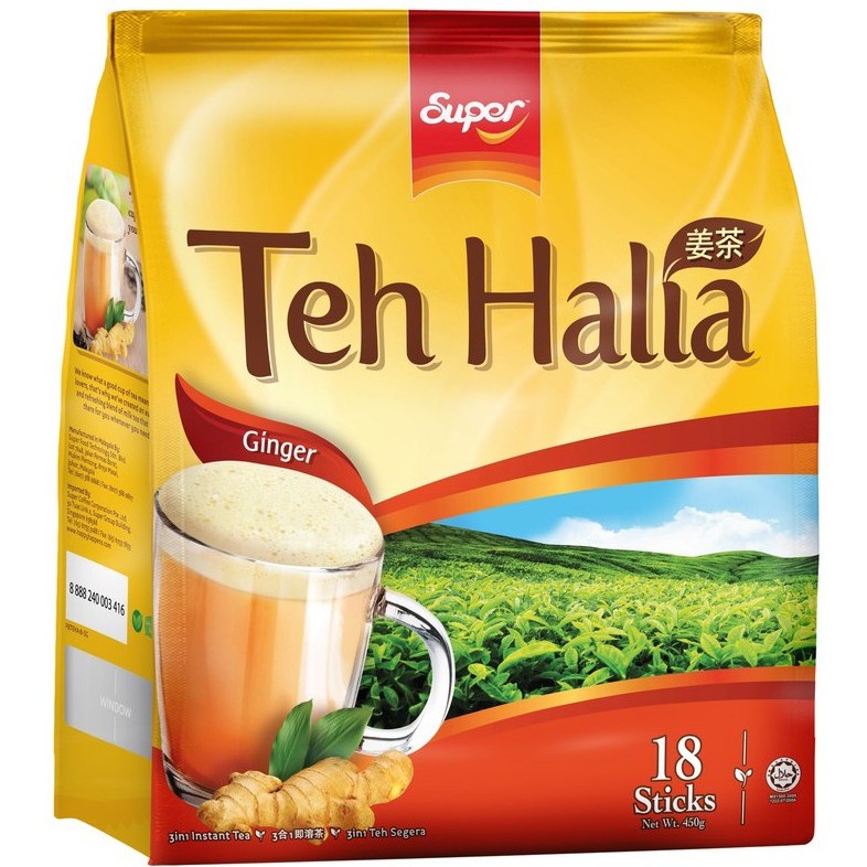 

Teh Susu Super Milk Teh Teh Halia Ginger / SUPER Teh Susu Jahe 12 x 25 Gram