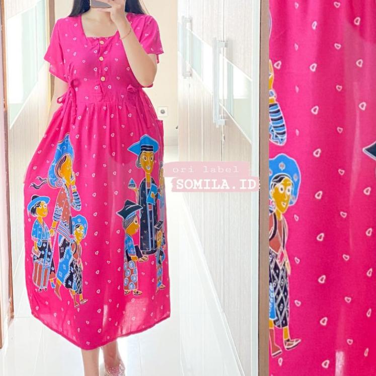 [EU1325] TERSEDIA JUMBO DASTER SOMILA.ID  BUSUI CHIBI SERUT BATIK BU TEJO SELFIE [KODE68]