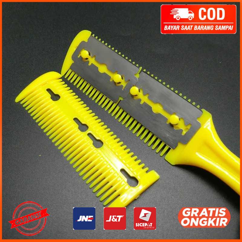 Sisir Pisau Cukur Rambut Sasak Magic Comb Razor WZ2011