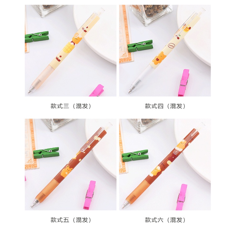 2pcs / Set Pulpen 0.5mm Bentuk Koala Warna-Warni Untuk Sekolah / Kantor