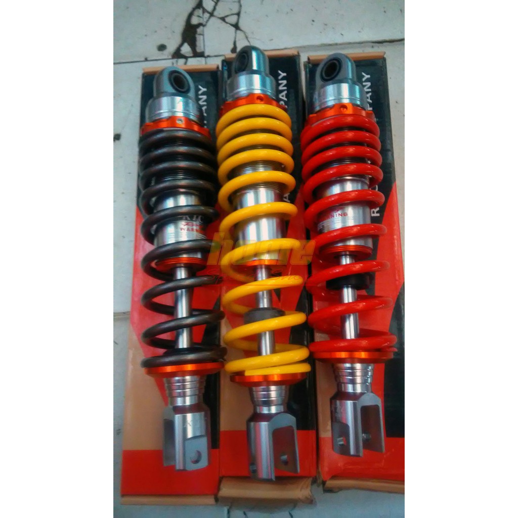 Shock KTC non tabung ukuran 300 325 untuk Mio Vario 125 KITACO KYTACO KTC warna Merah Kuning Titaniu