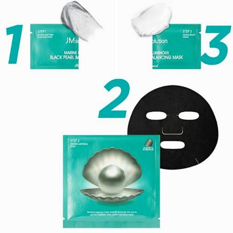 Black Pearl Mask JM Solution

