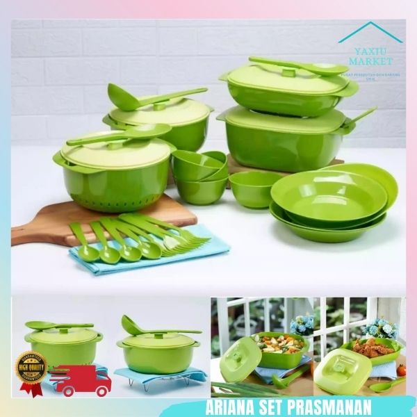 Ariana Serving Set 16pcs / Prasmanan Wadah Saji Ariana Serving 16pcs